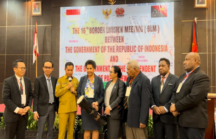 Pemprov Papua Dorong Pemantapan Hubungan Bilateral Pemerintah Indonesia dan PNG